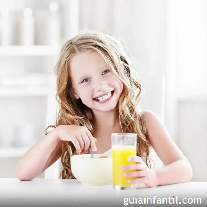 ¿Qué debe desayunar un niño de 1 año?