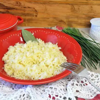 ¿Qué significa arroz vaporizado?