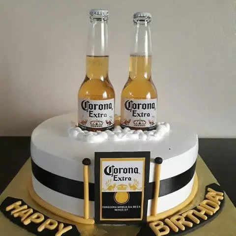Imagenes de pasteles de cerveza para cumpleaños