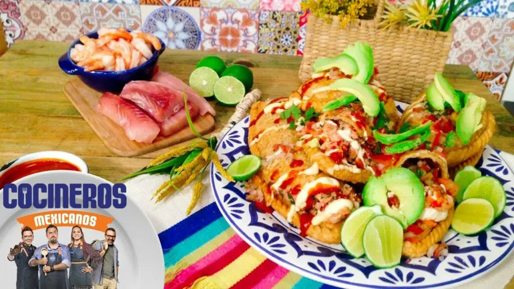 Deléitate con las exquisitas empanadas de camarón de los cocineros mexicanos