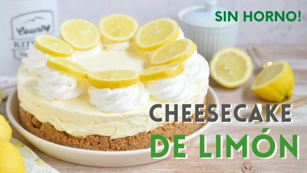 Deléitate con nuestra fácil receta de cheesecake frío de limón en solo 30 minutos