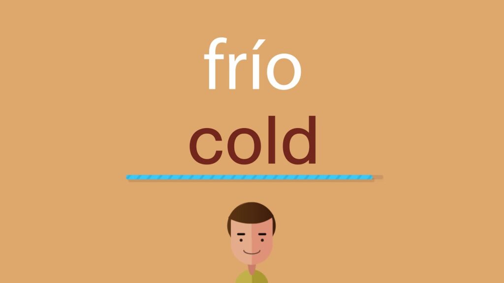 ¿Cómo escribir frío en inglés? Aprende esta palabra clave en segundos.
