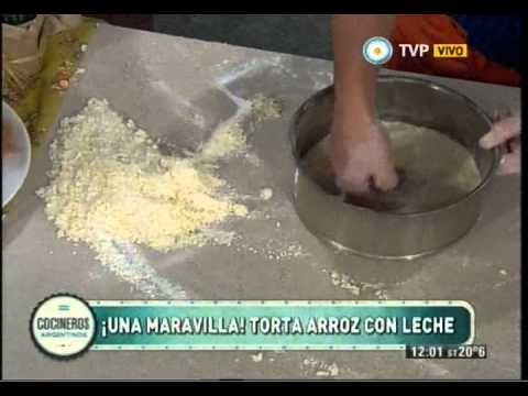 Cocineros argentinos sorprenden con su deliciosa tarta de arroz con leche