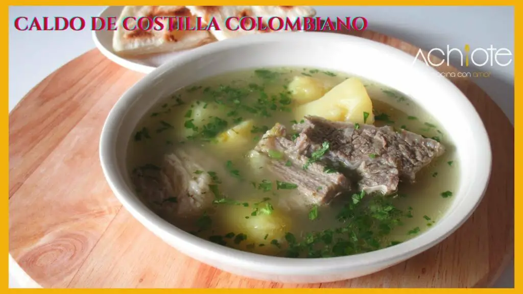Deliciosa sopa de res colombiana: ¡Una explosión de sabores en cada bocado!