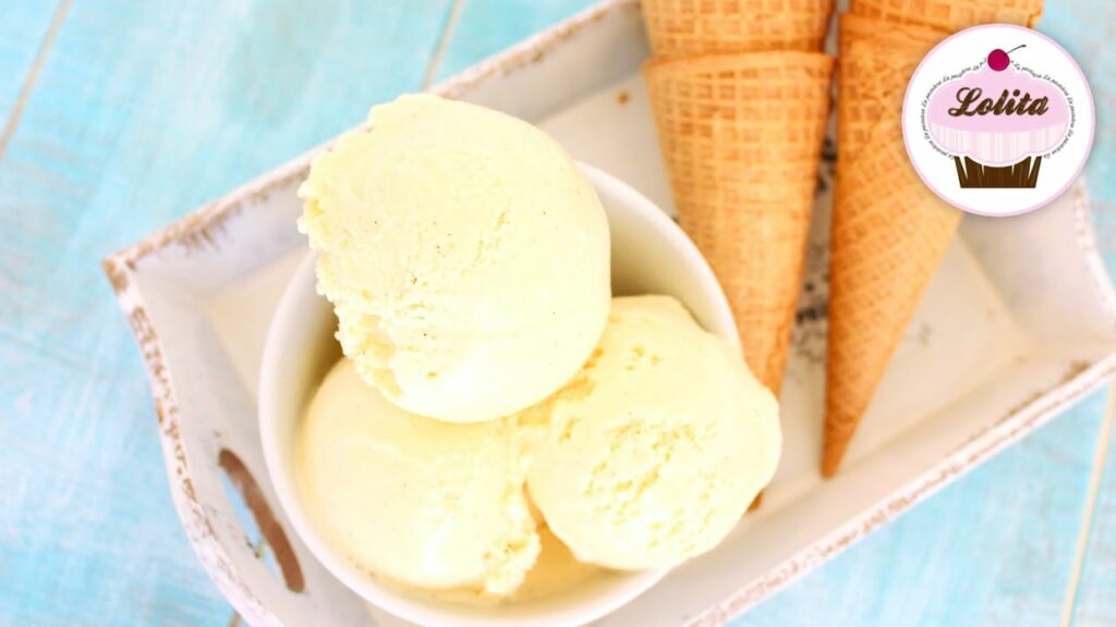 Prepara un helado cremoso de vainilla con esta deliciosa receta