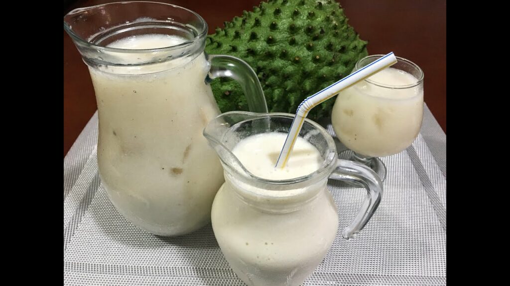 Increíble receta de refresco de guanábana en menos de 10 minutos