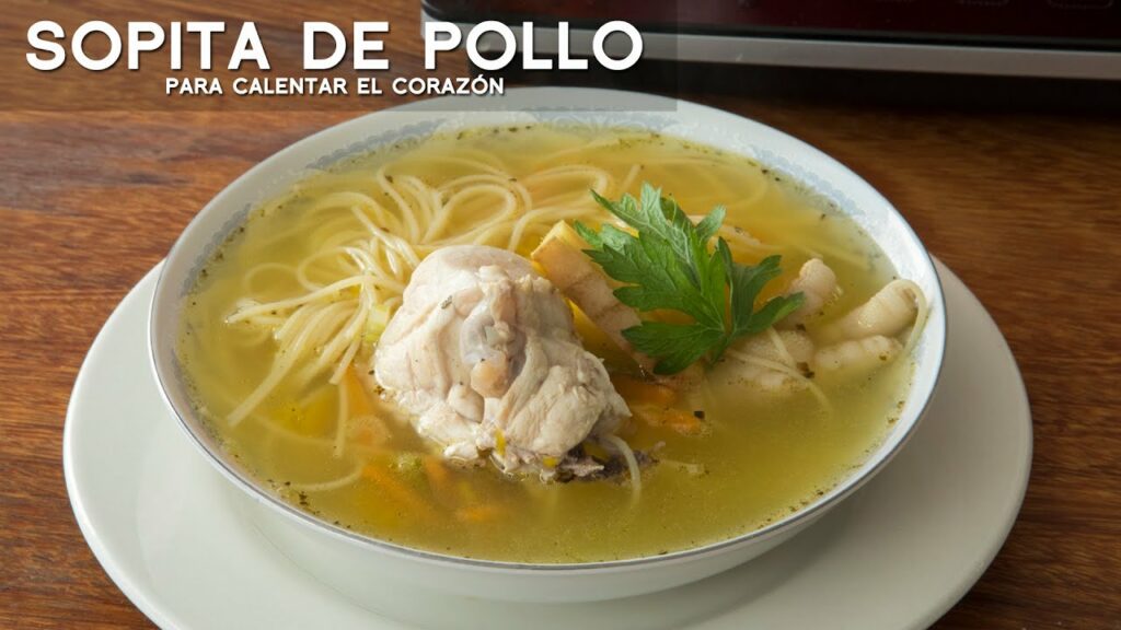 Descubre la deliciosa sopa de pollo peruana en solo 30 minutos