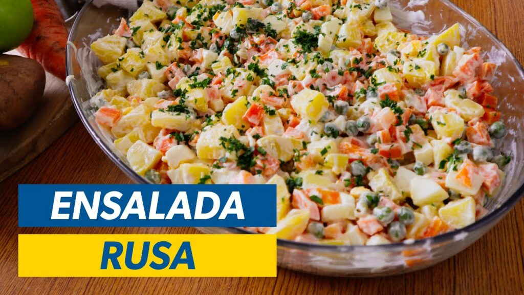 Descubre la deliciosa Ensalada Rusa Ecuatoriana en sólo 3 pasos