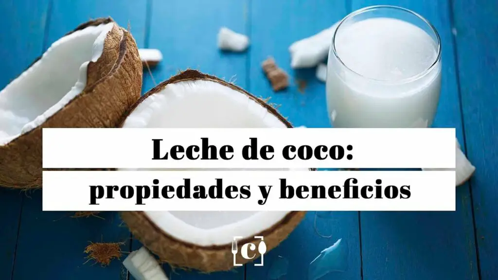 ¿Sabías que la leche de coco puede hacerte engordar?