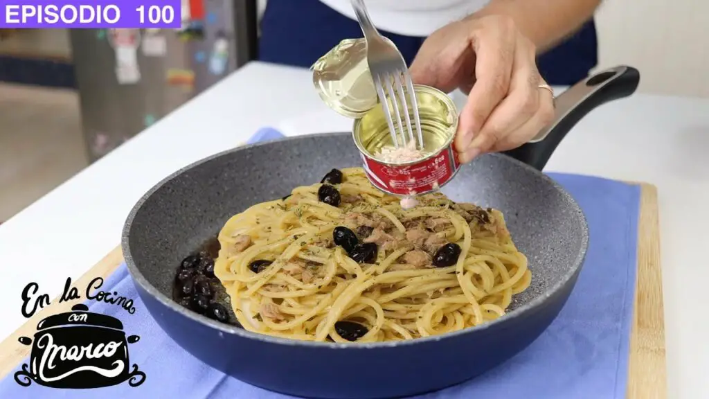 Deliciosa receta italiana de pasta con atún ¡Prepara tus papilas gustativas!