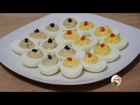 Descubre cómo preparar huevos rellenos decorados en solo 10 minutos