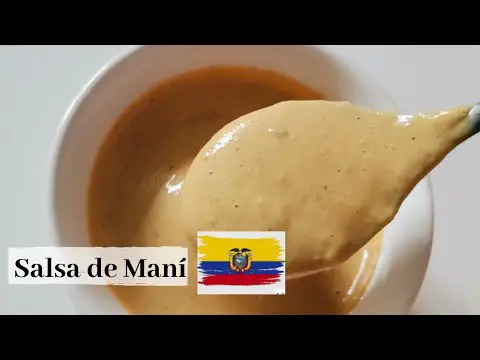 Saborea la auténtica salsa de maní ecuatoriana en tu cocina en solo minutos