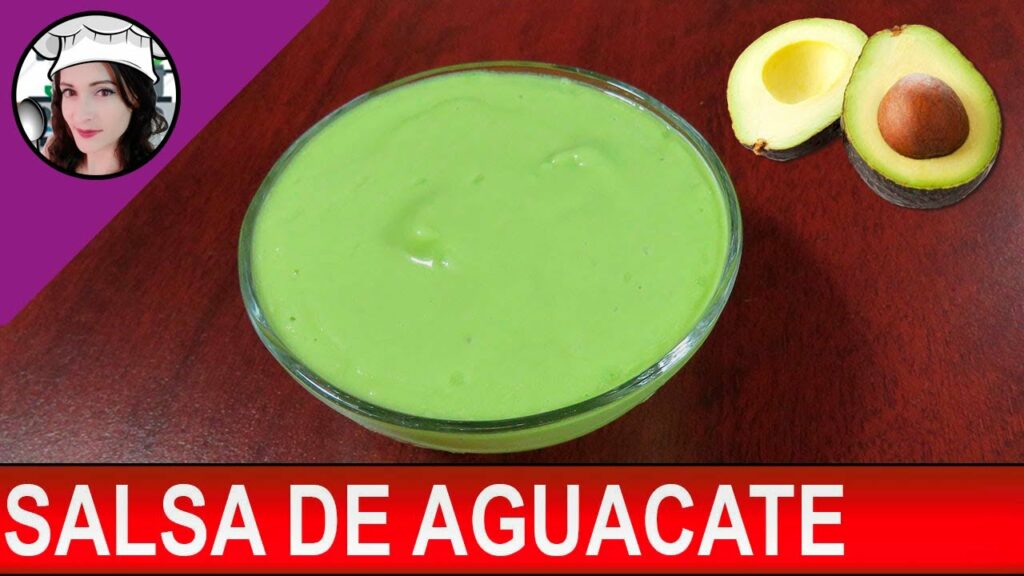 Descubre la deliciosa receta de salsa de aguacate en solo 5 minutos