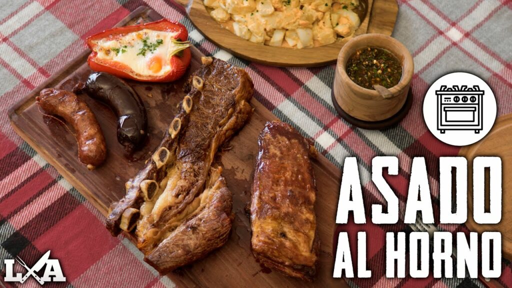 Descubre el auténtico sabor del asado argentino al horno en casa