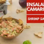 Satisfy your cravings with delicious shrimp salad and potatoes