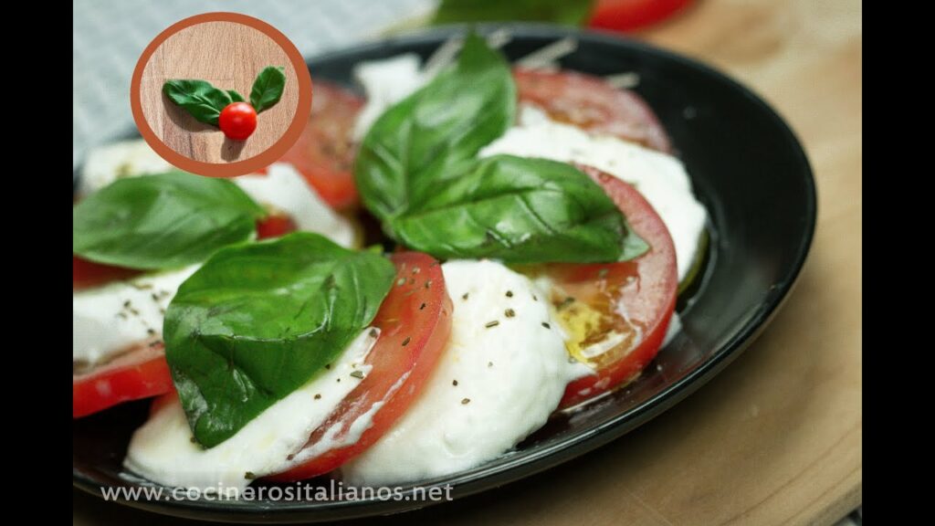 Degusta un sabor italiano en casa: tomate con mozzarella y orégano