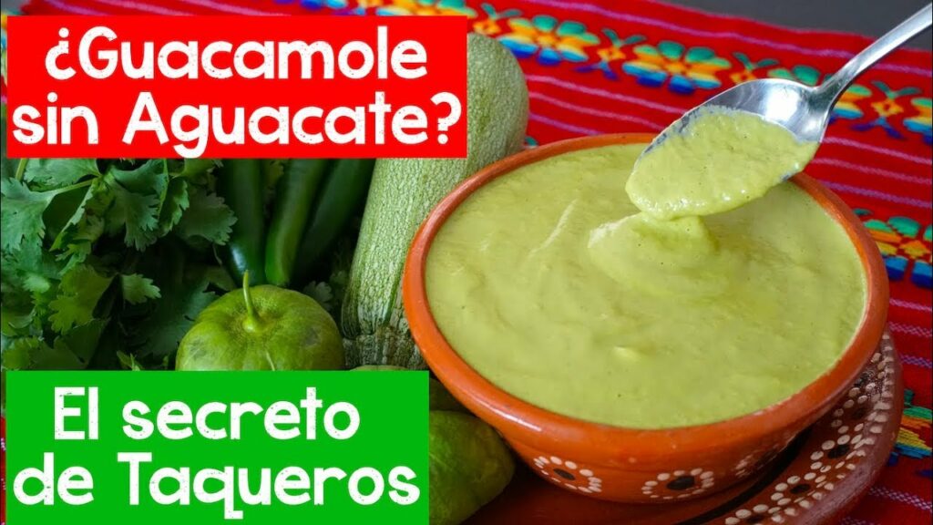 Descubre cómo preparar la deliciosa salsa tipo guacamole en sólo 5 minutos