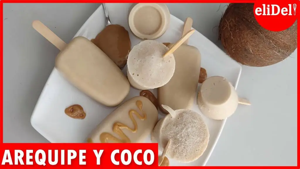 Fotos del delicioso helado de coco que te transportarán a la playa