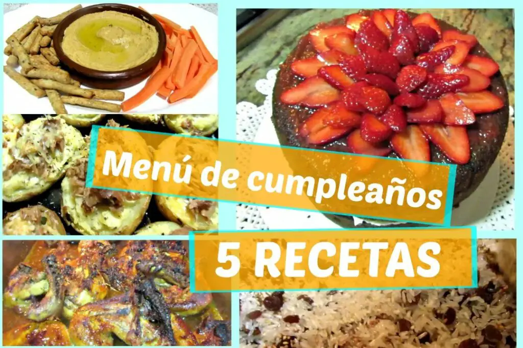 Delicias para festejar: Recetas de comida para cumpleaños adultos