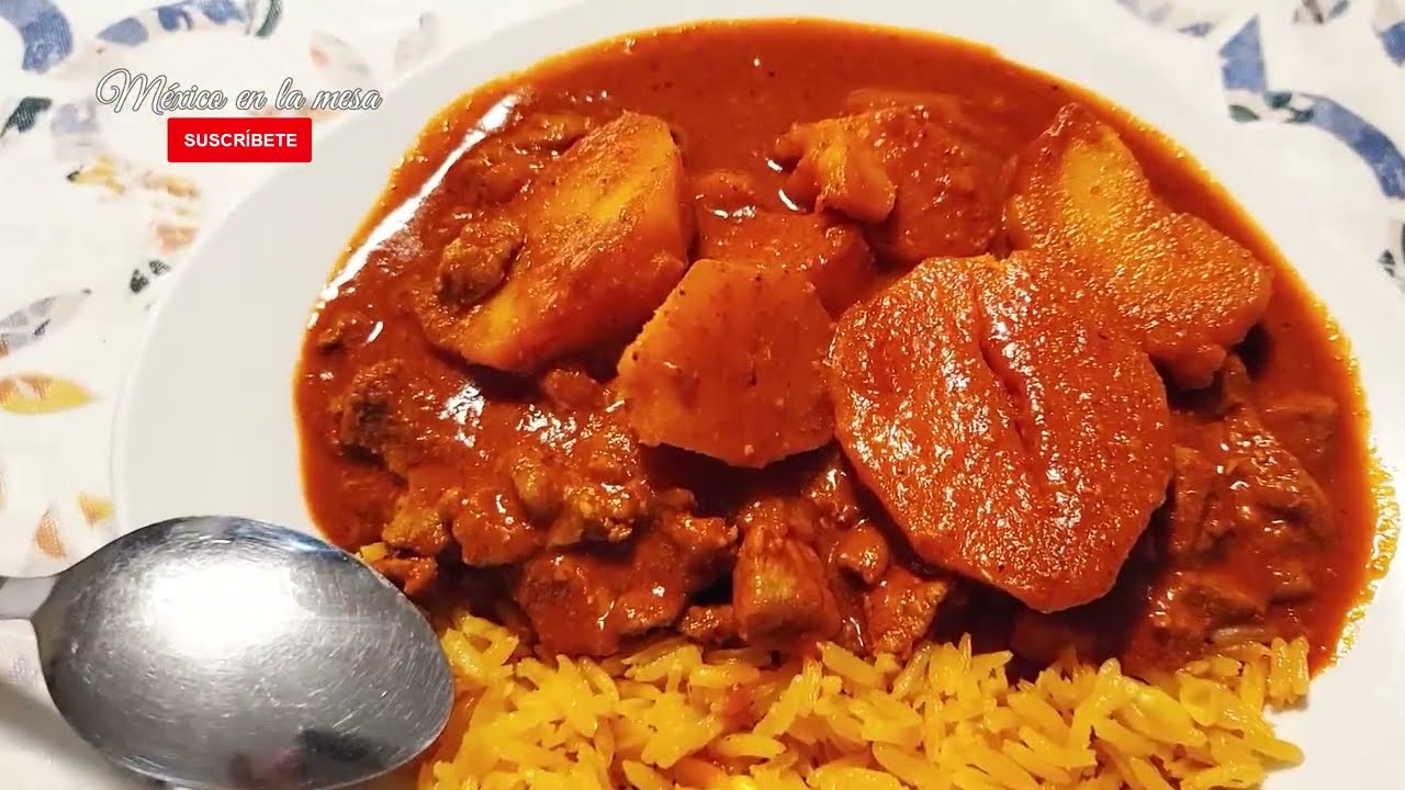 Aprende a cocinar carne de puerco en chile colorado con esta fácil